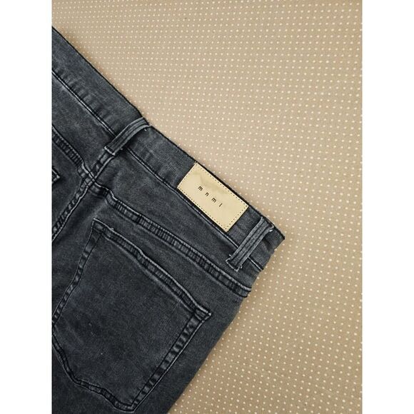 MNML Jeans Mens Size 34x32 Dark Gray Slim Fit Denim Casual - Picture 13 of 15